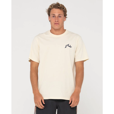 RUSTY MENS BEFORE THE CROWDS SHORT SLEEVE TEE