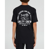 SALTY CREW YTH LATERAL LINE S/S TEE