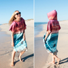 WILL & WIND ADULT NINGALOO FROM ABOVE HOODED TOWEL