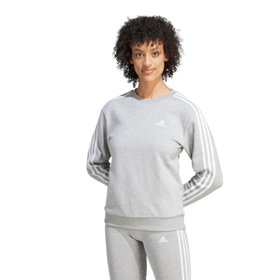 ADIDAS WMNS 3 STRIPE FLEECE SWEAT