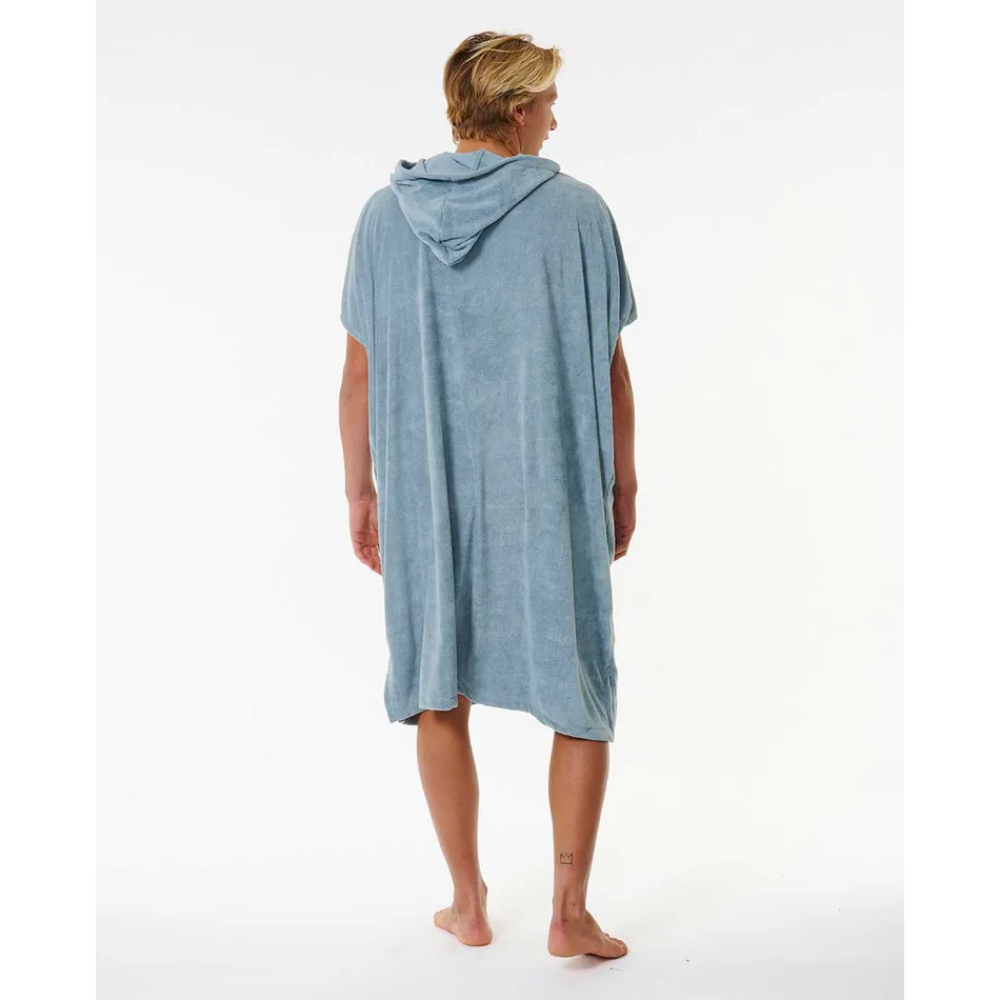 RIP CURL MENS BRAND HOODED TOWEL