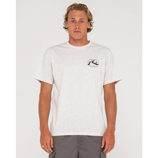 Rusty Panel Tee RUSTY MENS ADVOCATE SHORT SLEEVE TEE - Totally Sports & Surf