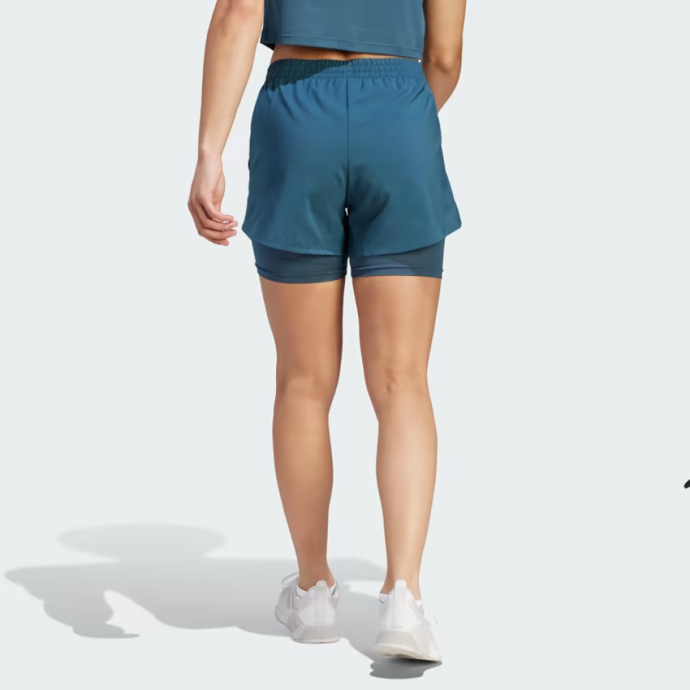 ADIDAS WMNS AEROREADY MADE FOR TRAINING MINIMAL 2IN1 SHORTS