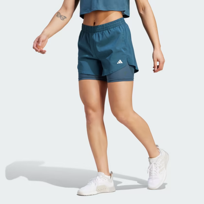 ADIDAS WMNS AEROREADY MADE FOR TRAINING MINIMAL 2IN1 SHORTS