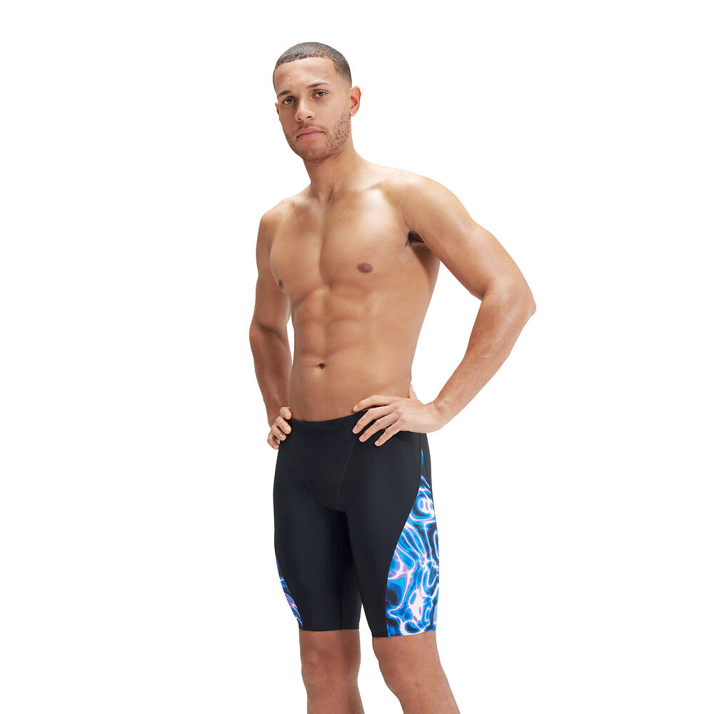 SPEEDO MENS ALLOVER DIGITAL V-CUT JAMMER