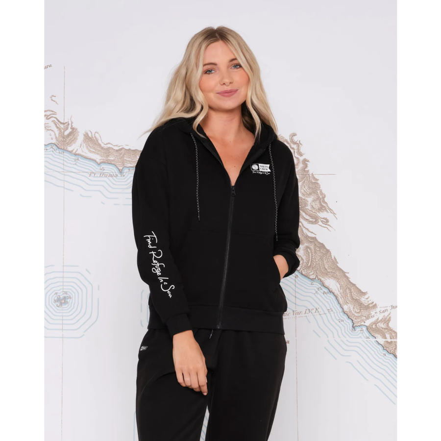 SALTY CREW WMNS ALPHA ZIP HOOD