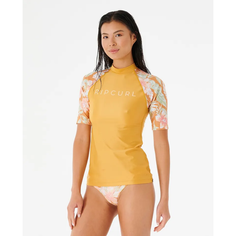RIP CURL WMNS ALWAYS SUMMER UPF 50 S/S TOP