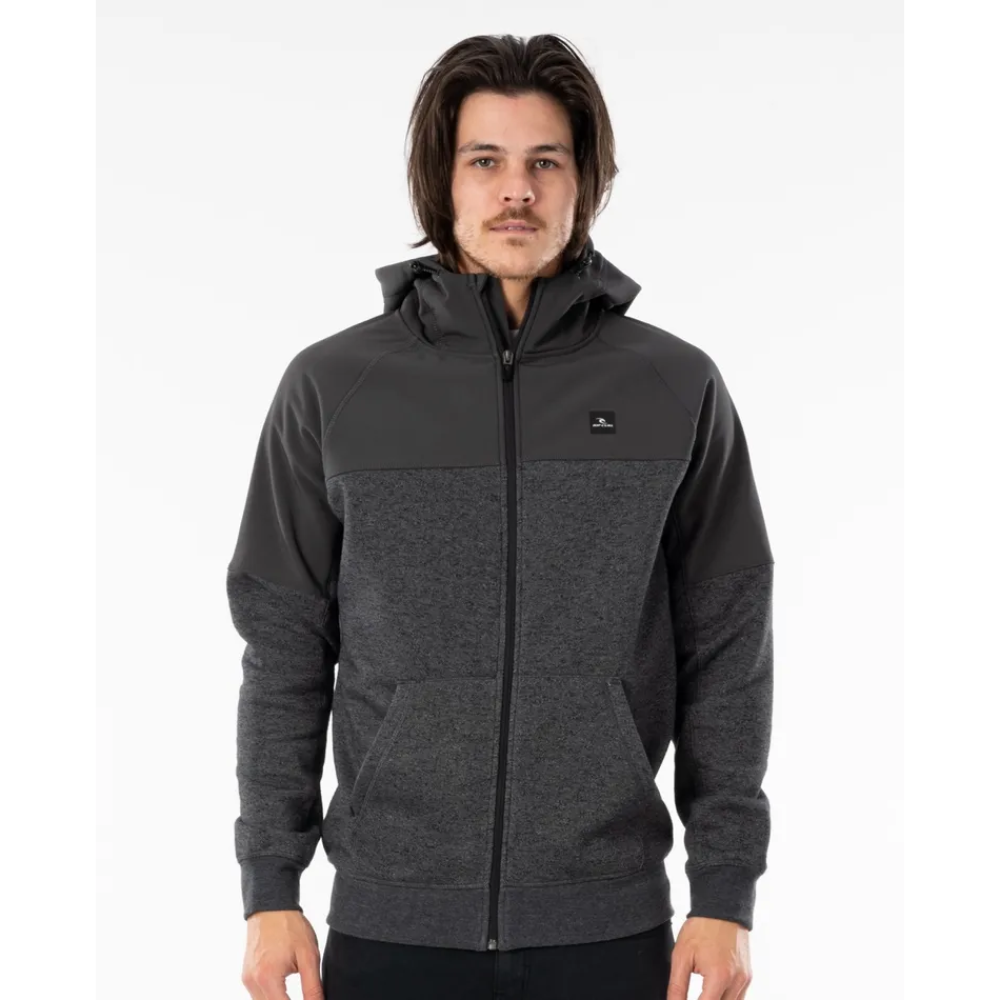 RIP CURL MENS ANTI SERIES VIRAL ZIP THRU