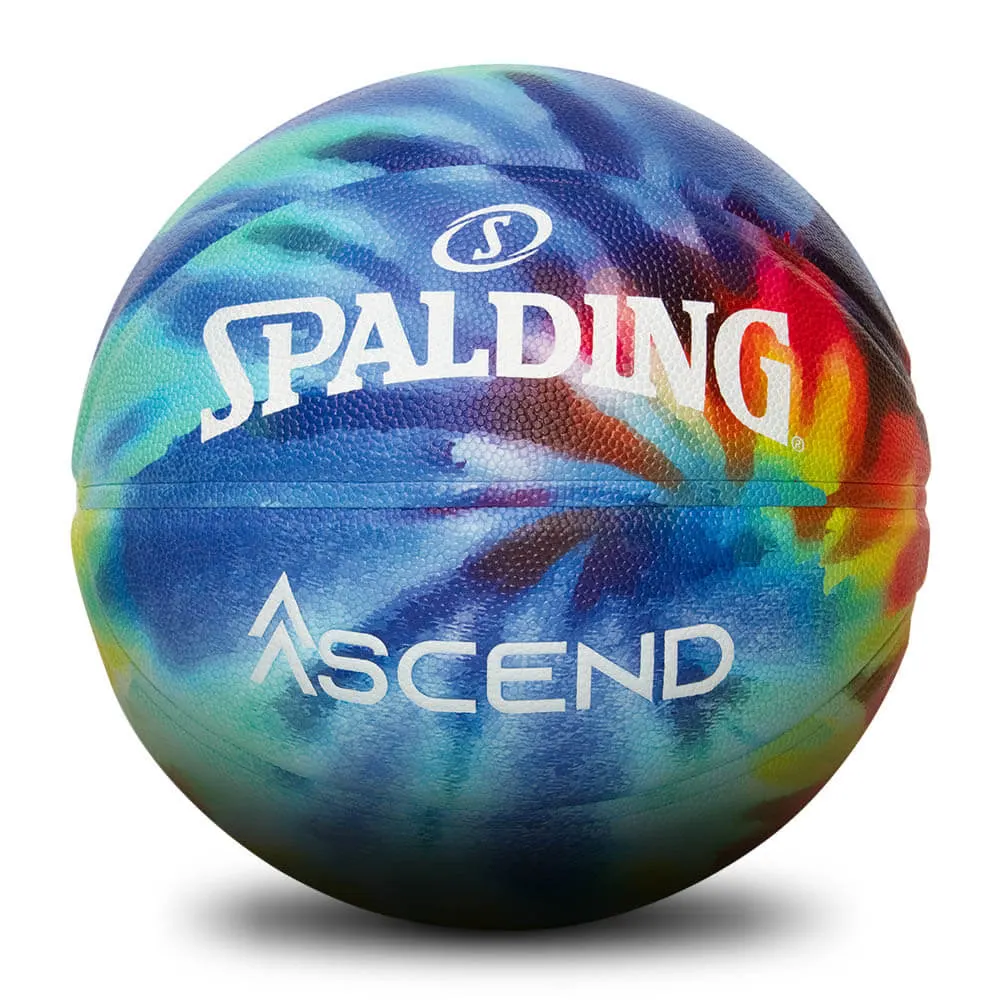 SPALDING ASCEND IN/OUT BBALL - RAINBOW
