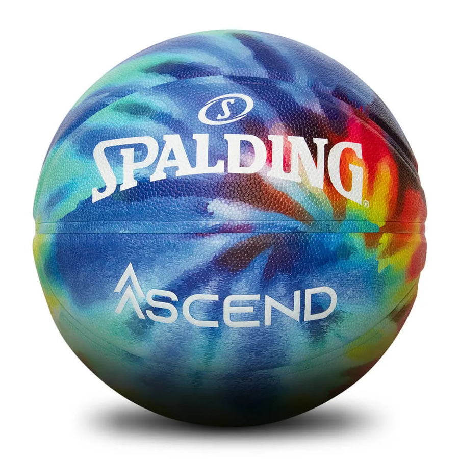SPALDING ASCEND IN/OUT BBALL - RAINBOW