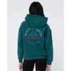 RUSTY WMNS ATHLETIC RELAXED HOODED FLEECE