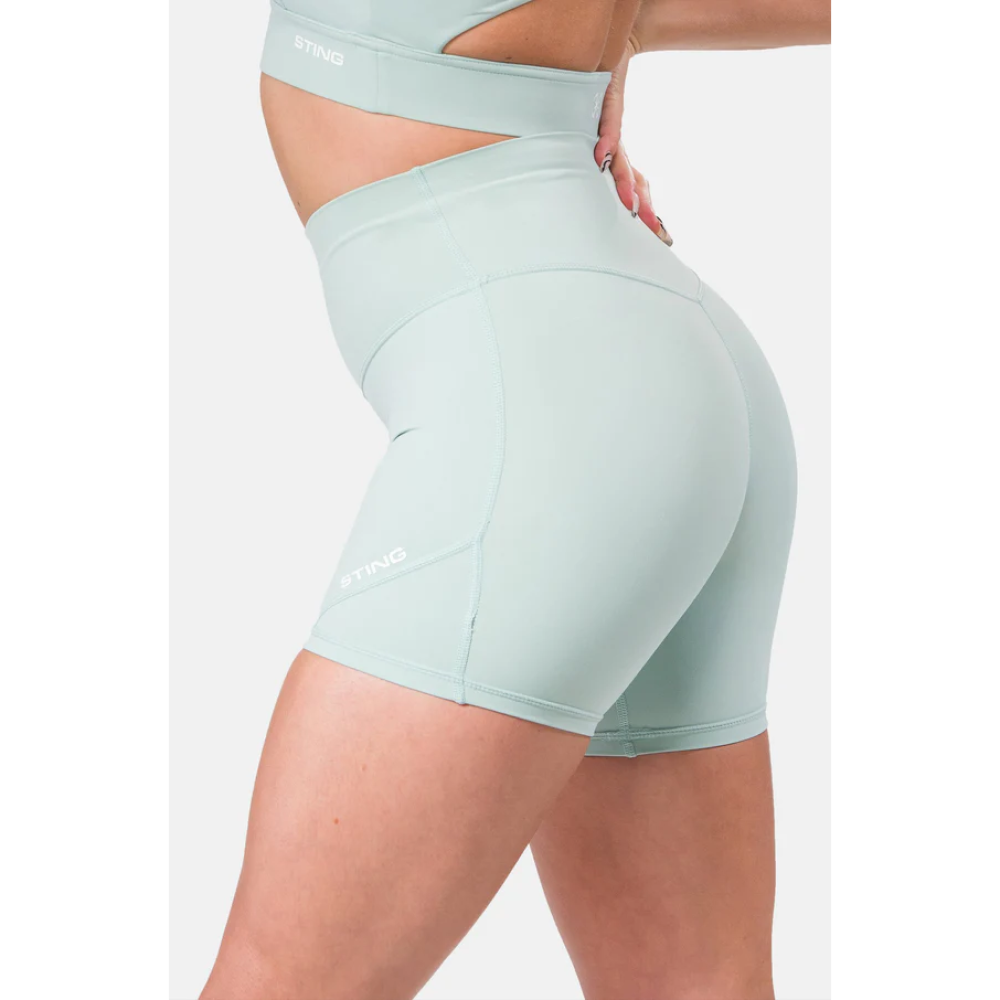 STING WMNS AURORA CORAL BIKE SHORTS