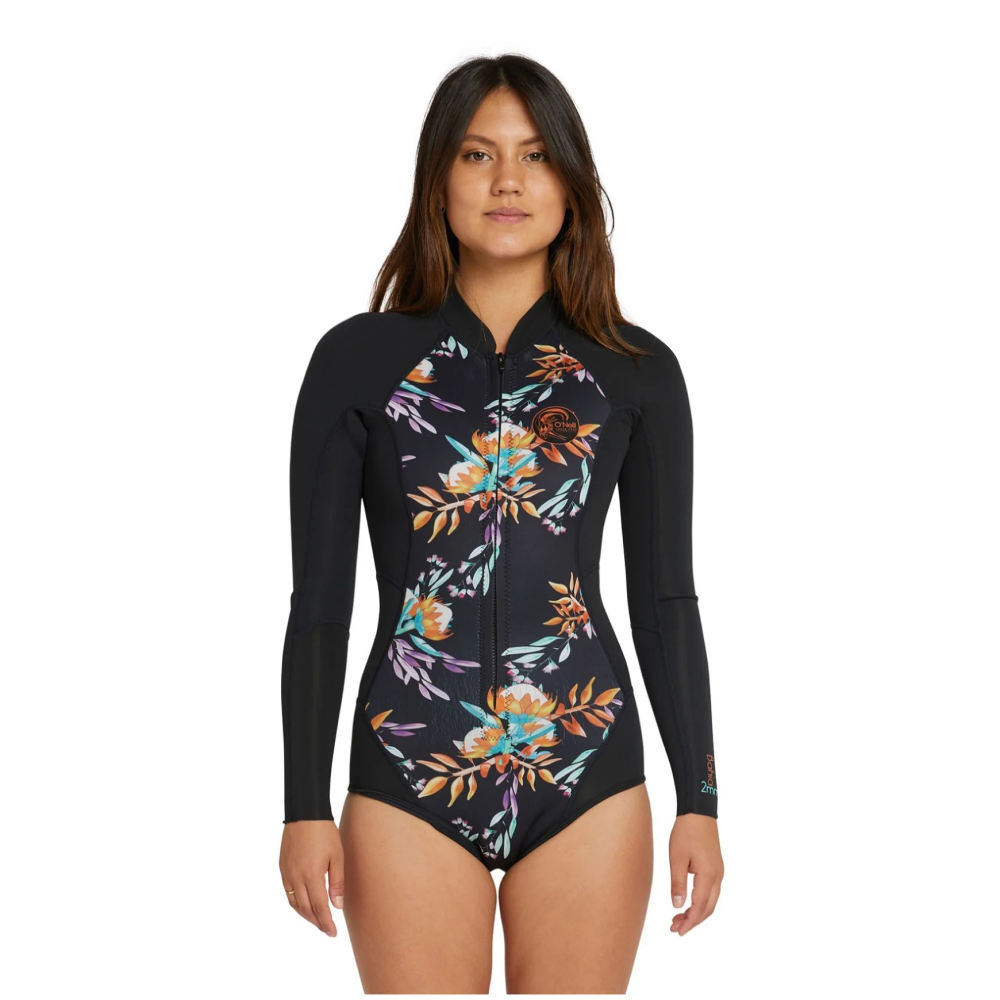 ONEILL WMNS BAHIA FZ LS CHEEKY SPRING 2MM