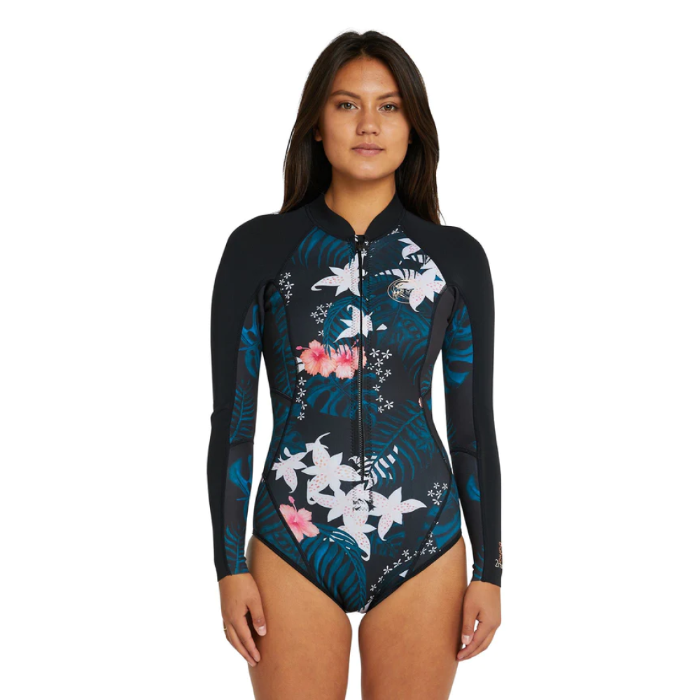 ONEILL WMNS BAHIA FZ LS CHEEKY SPRING 2MM