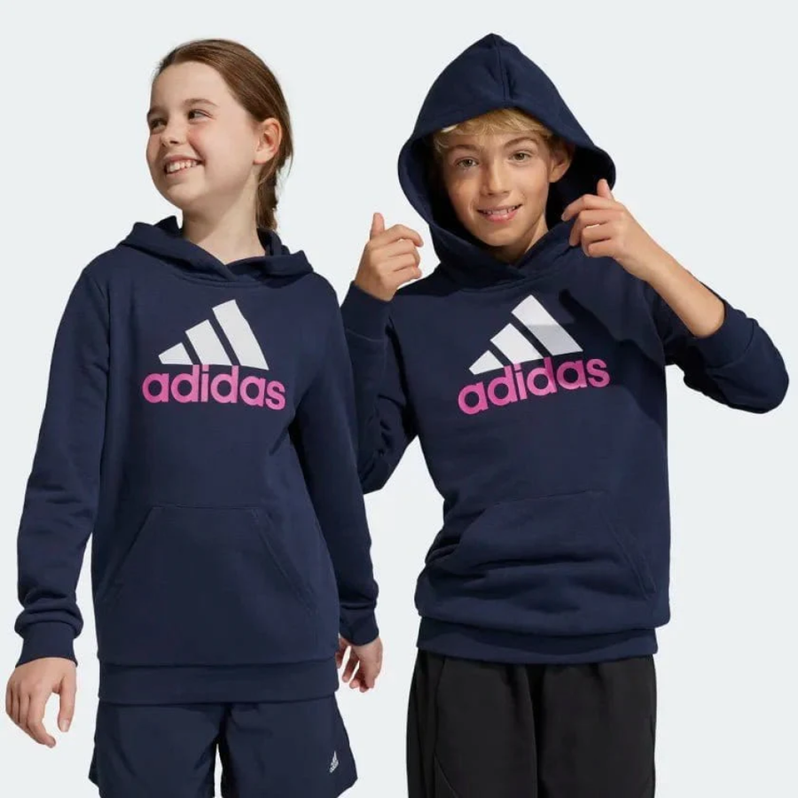 ADIDAS YTH BIG LOGO 2 COLOUR HOODIE