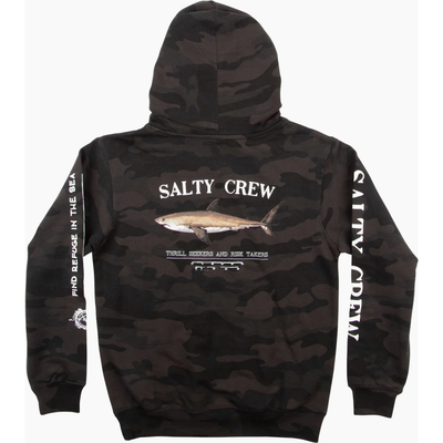 SALTY CREW YTH BRUCE HOOD FLEECE