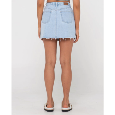 RUSTY WMNS CELESTE HIGH RISE DENIM SKIRT