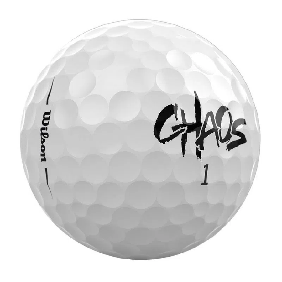 WILSON CHAOS GOLF BALLS 3PK