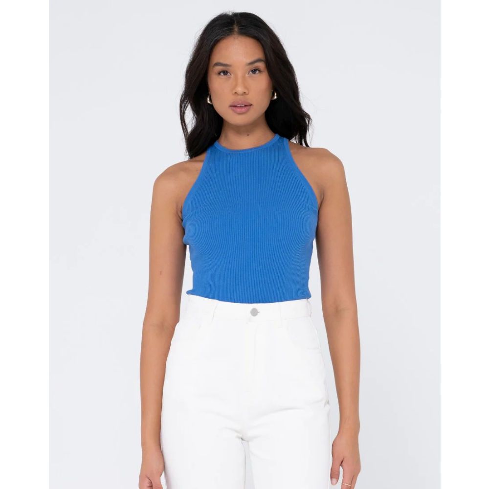 RUSTY WMNS CHARIS RIBBED TANK
