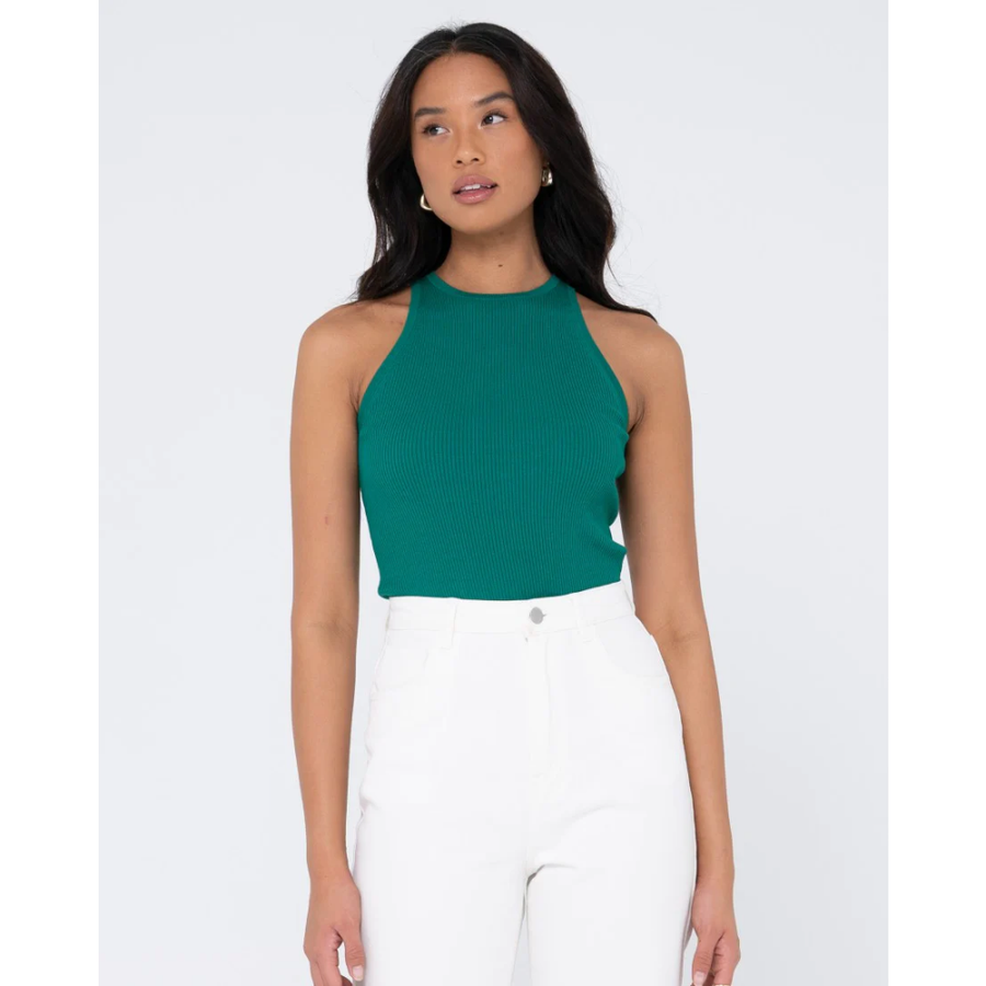 RUSTY WMNS CHARIS RIBBED TANK