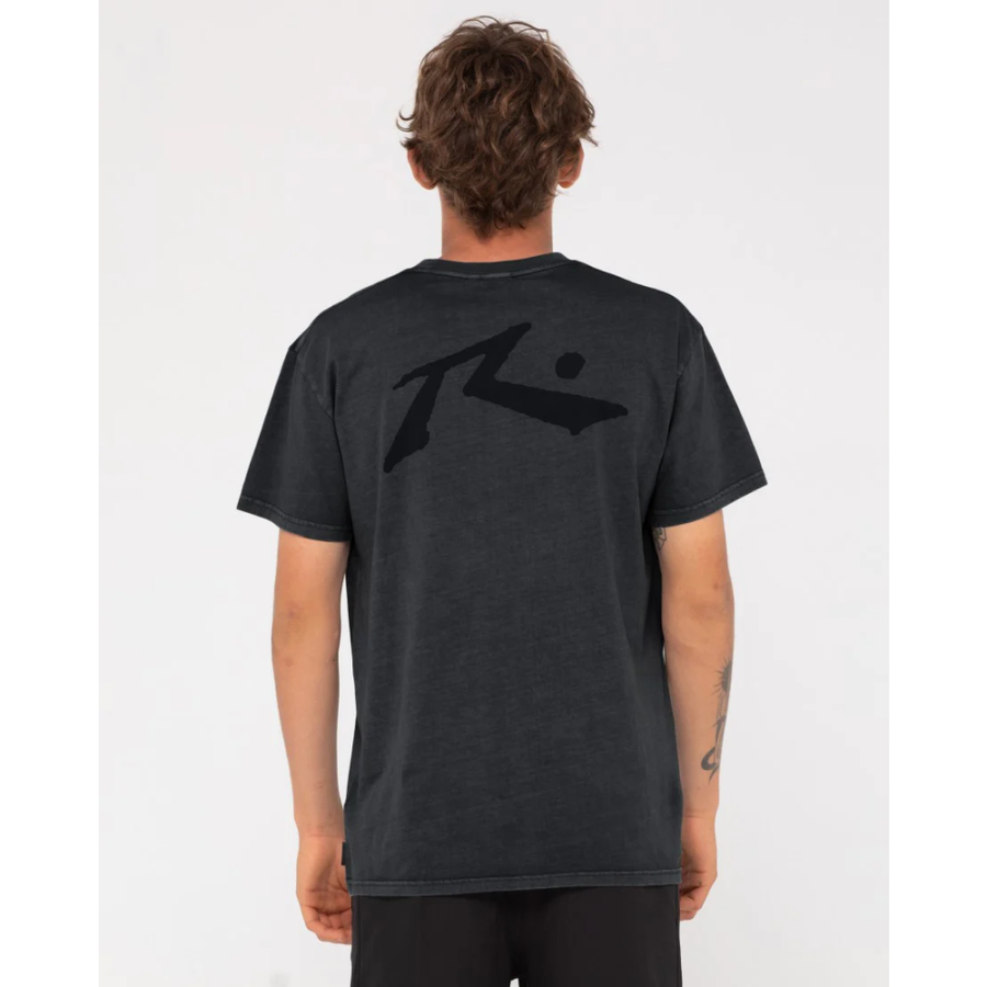 RUSTY MENS COMP WASH SHORT SLEEVE TEE