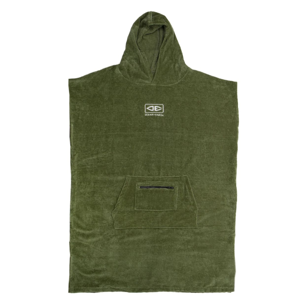 OCEAN & EARTH MENS CORP HOODED PONCHO