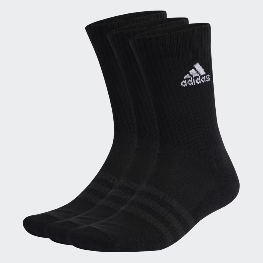 ADIDAS UNISEX CUSHIONED CREW 3PK