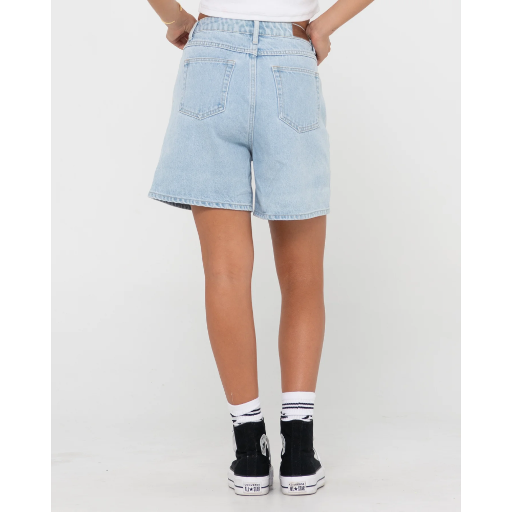 RUSTY WMNS CYPRUS HIGH DENIM SHORT