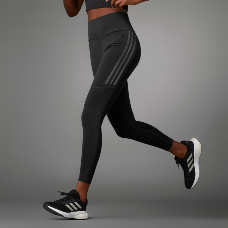 ADIDAS WMNS DAILY RUN 3 STRIPE 7/8 TIGHT