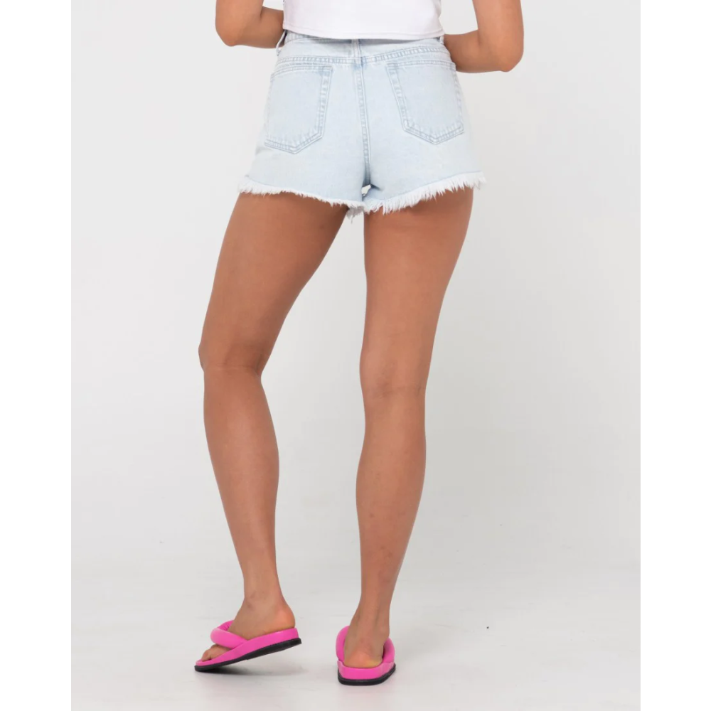 RUSTY WMNS DIME HIGH RISE DENIM SHORT