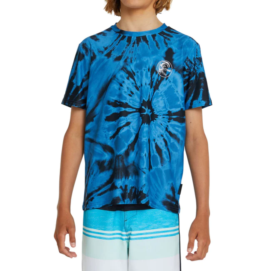 ONEILL YTH DOPEDYE UV SS SURF TEE