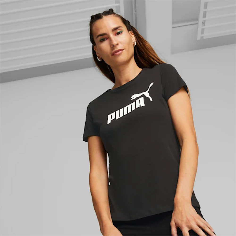 PUMA WMNS ESSENTIAL LOGO TEE