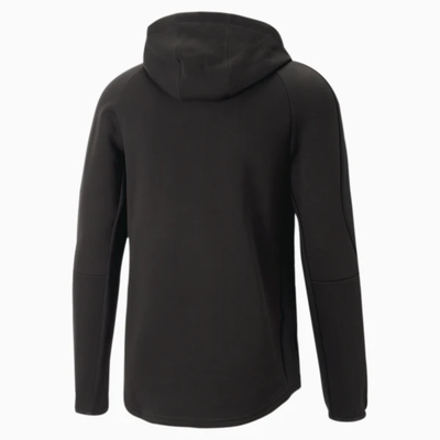 PUMA MENS EVOSTRIPE FULL-ZIP HOODIE