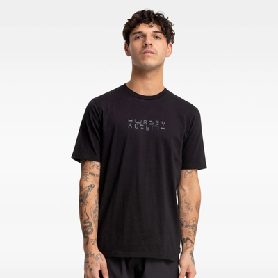 HURLEY MENS EXPLORE TYPO TEE