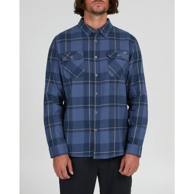 SALTY CREW MENS FIRST LIGHT FLANNEL