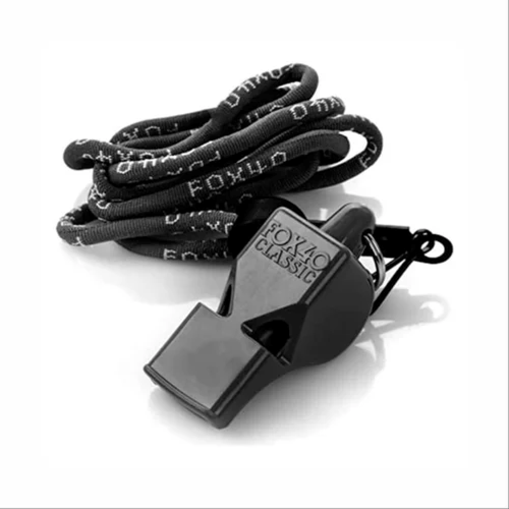 FOX40 CLASSIC OFFICIAL WHISTLE W/ LANYARD