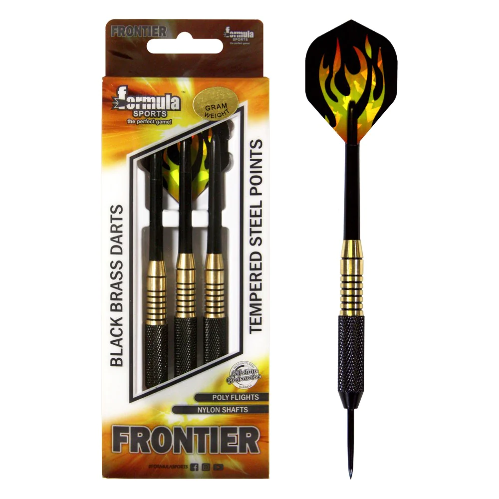 FORMULA FRONTIER BLACK BRASS DART
