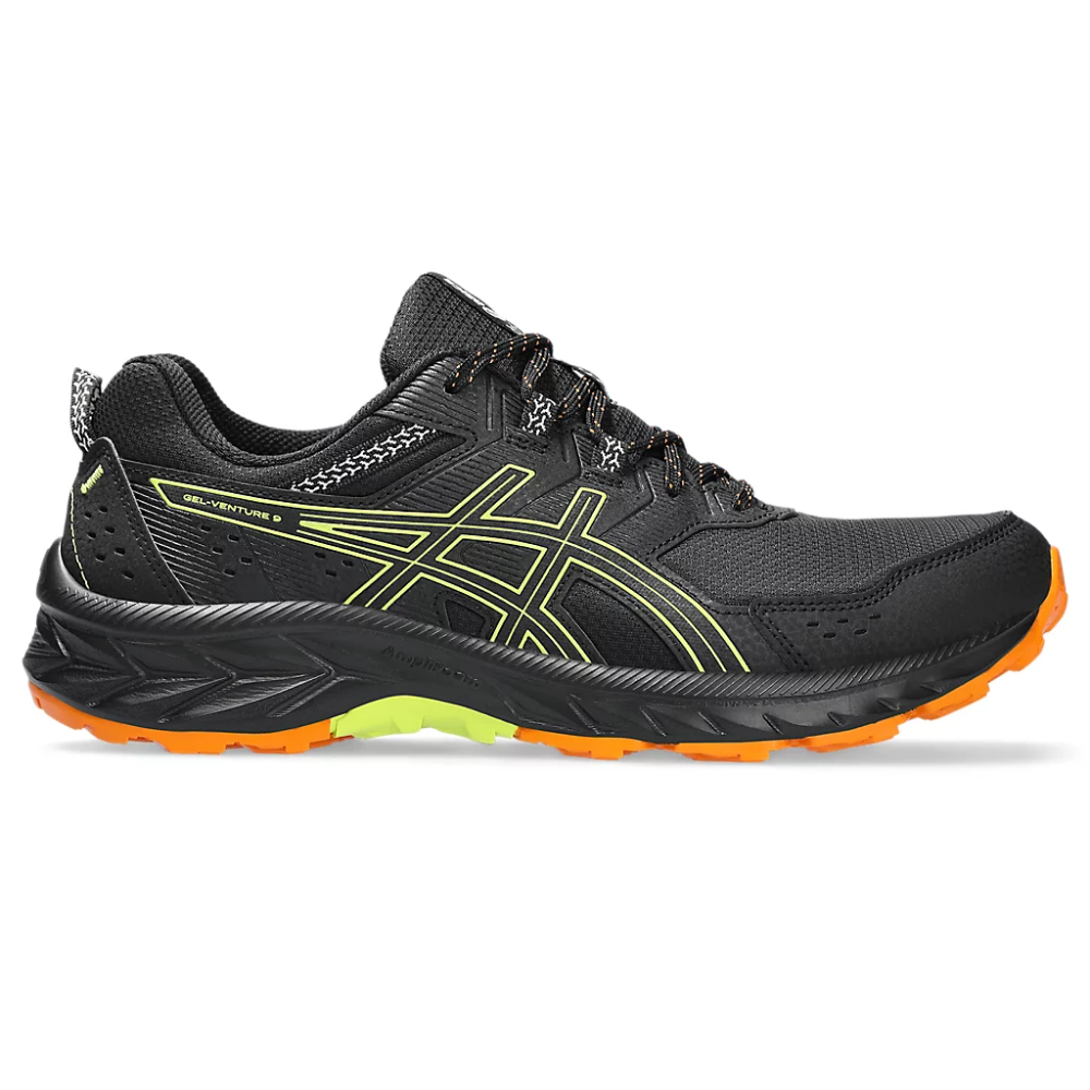 Men's GEL-TRABUCO 11, Black/Neon Lime, Running Shoes