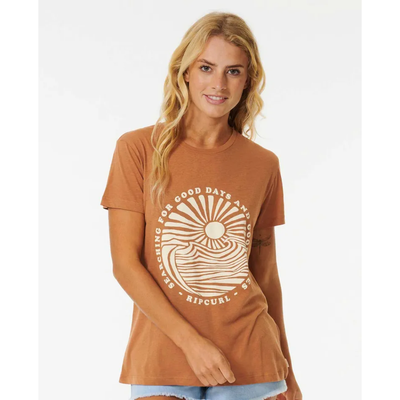 RIP CURL WMNS GOOD WAVES STANDARD TEE