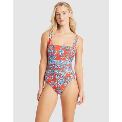 SEA LEVEL WMNS HABITAT SQUARE NECK ONE PIECE