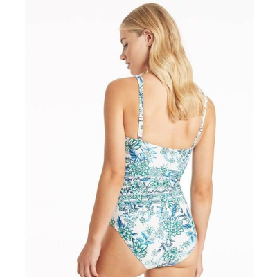 SEA LEVEL WMNS HABITAT SQUARE NECK ONE PIECE