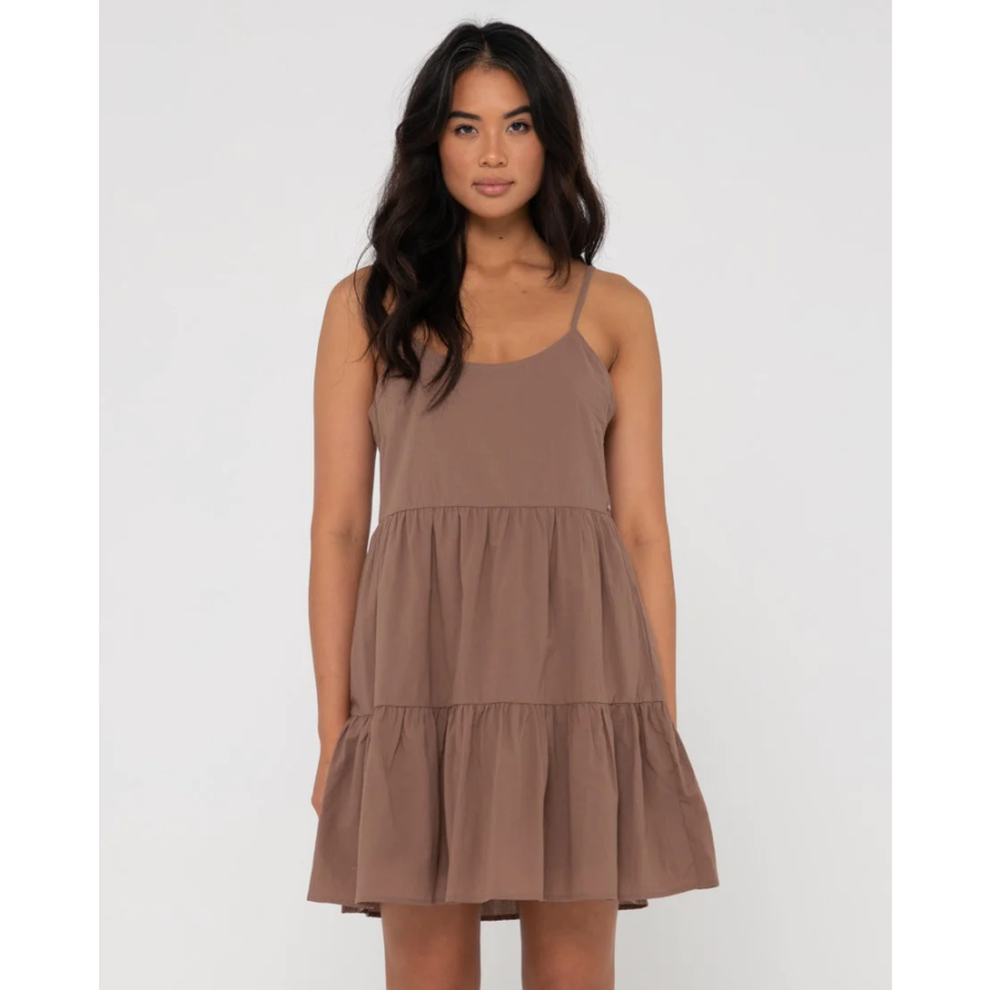 RUSTY WMNS HEATHER SLIP DRESS