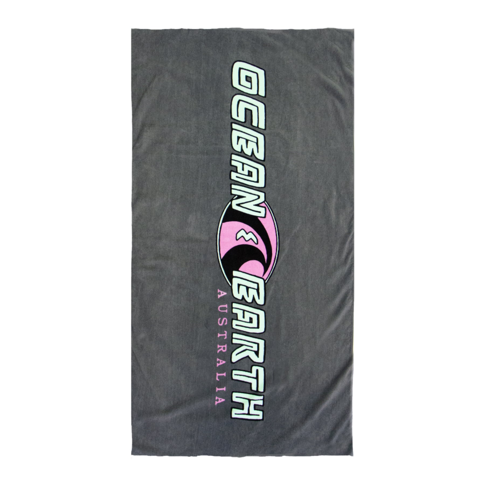 OCEAN & EARTH MENS HERTITAGE BEACH TOWEL