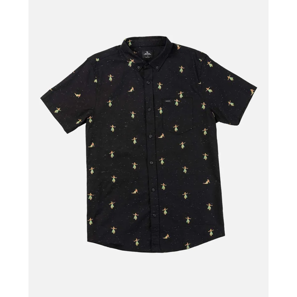 RIP CURL MENS HULA BREACH S/S SHIRT