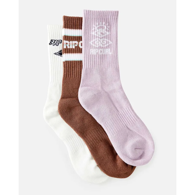 RIP CURL WMNS ICONS OF SURF SOCK 3PK