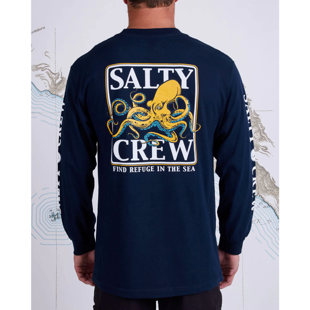 SALTY CREW MENS INK SLINGER STANDARD L/S TEE