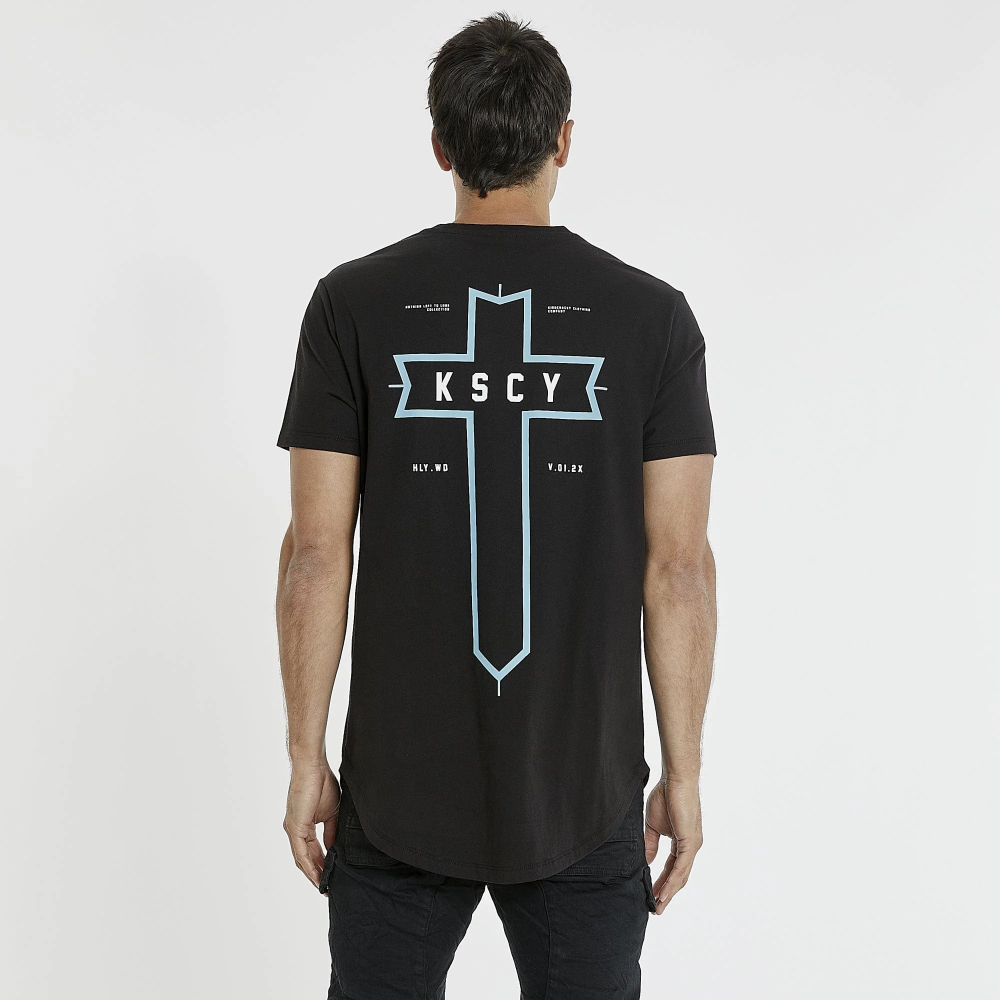 KISS CHACEY MENS INTERVIEW DUAL CURVED TEE