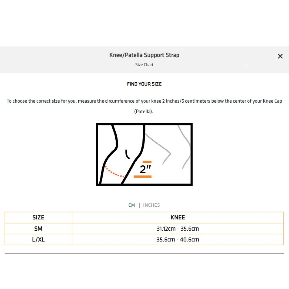 SHOCK DOCTOR KNEE PATELLA STRAP