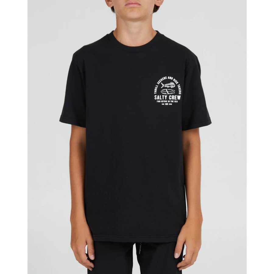 SALTY CREW YTH LATERAL LINE S/S TEE