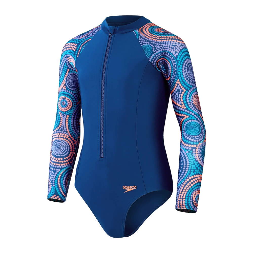 SPEEDO YTH L/S SWIMSUIT